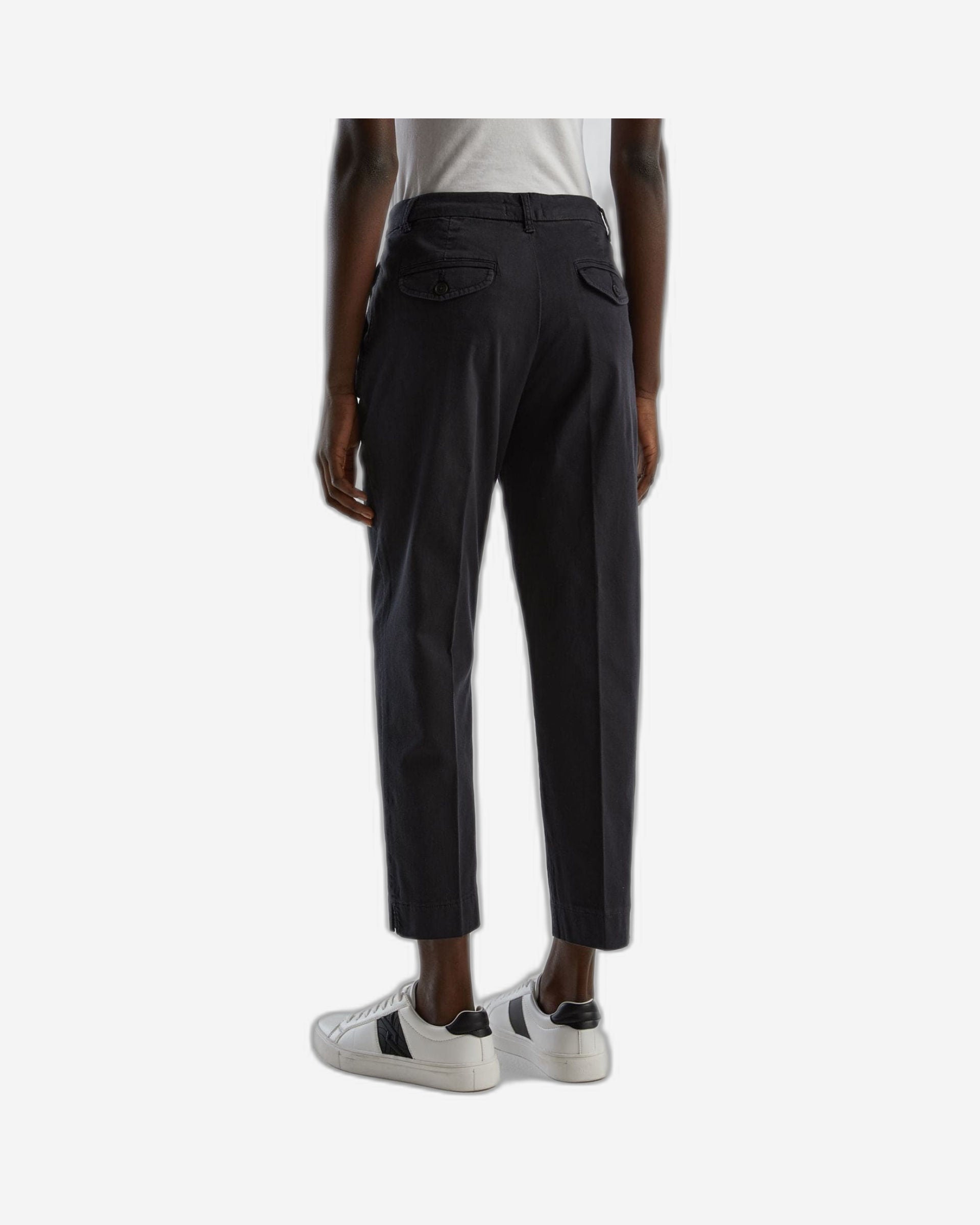 بنطال تشينو قصير من القطن المرن