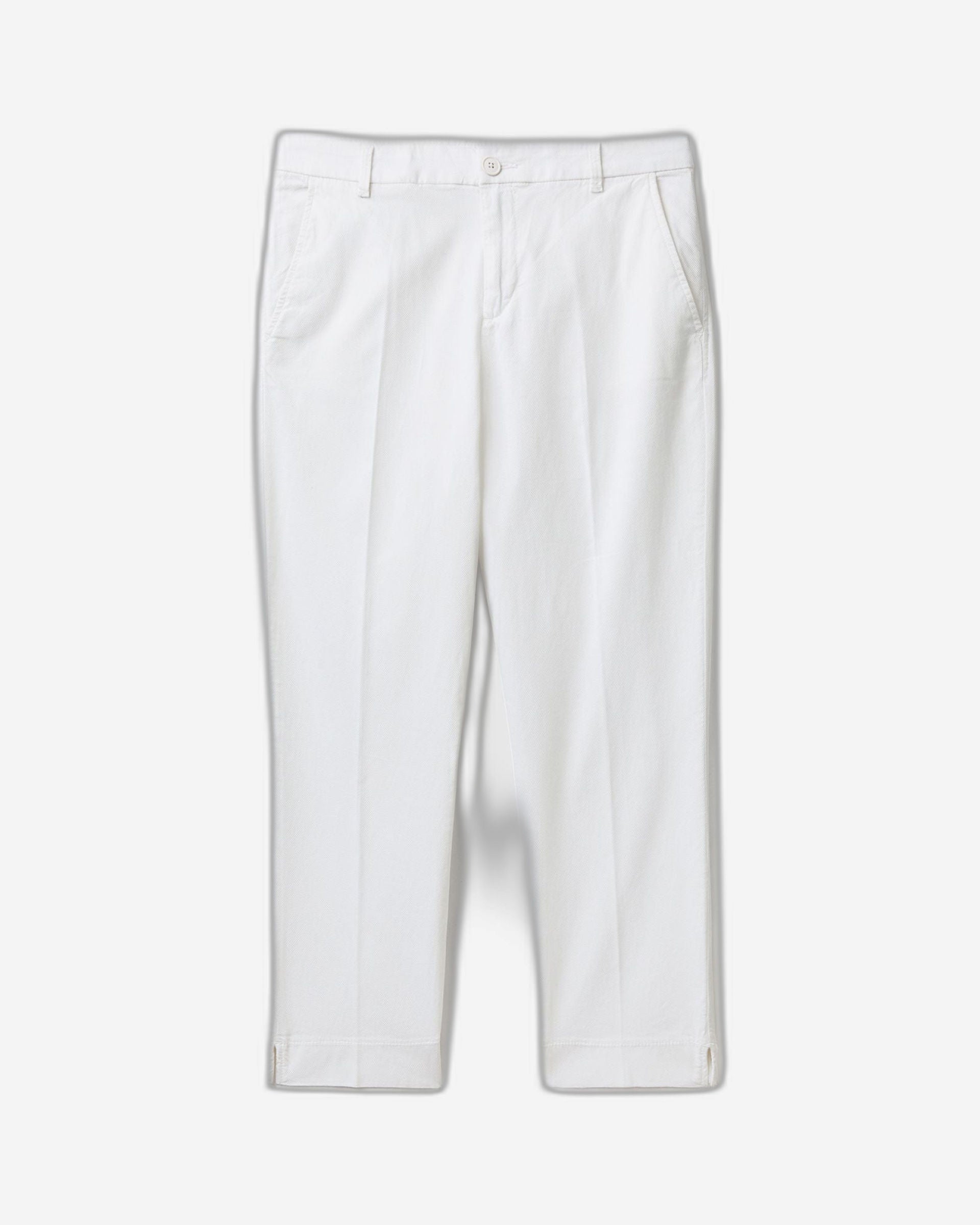 بنطال تشينو قصير من القطن المرن