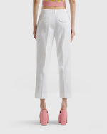 بنطال تشينو قصير من القطن المرن