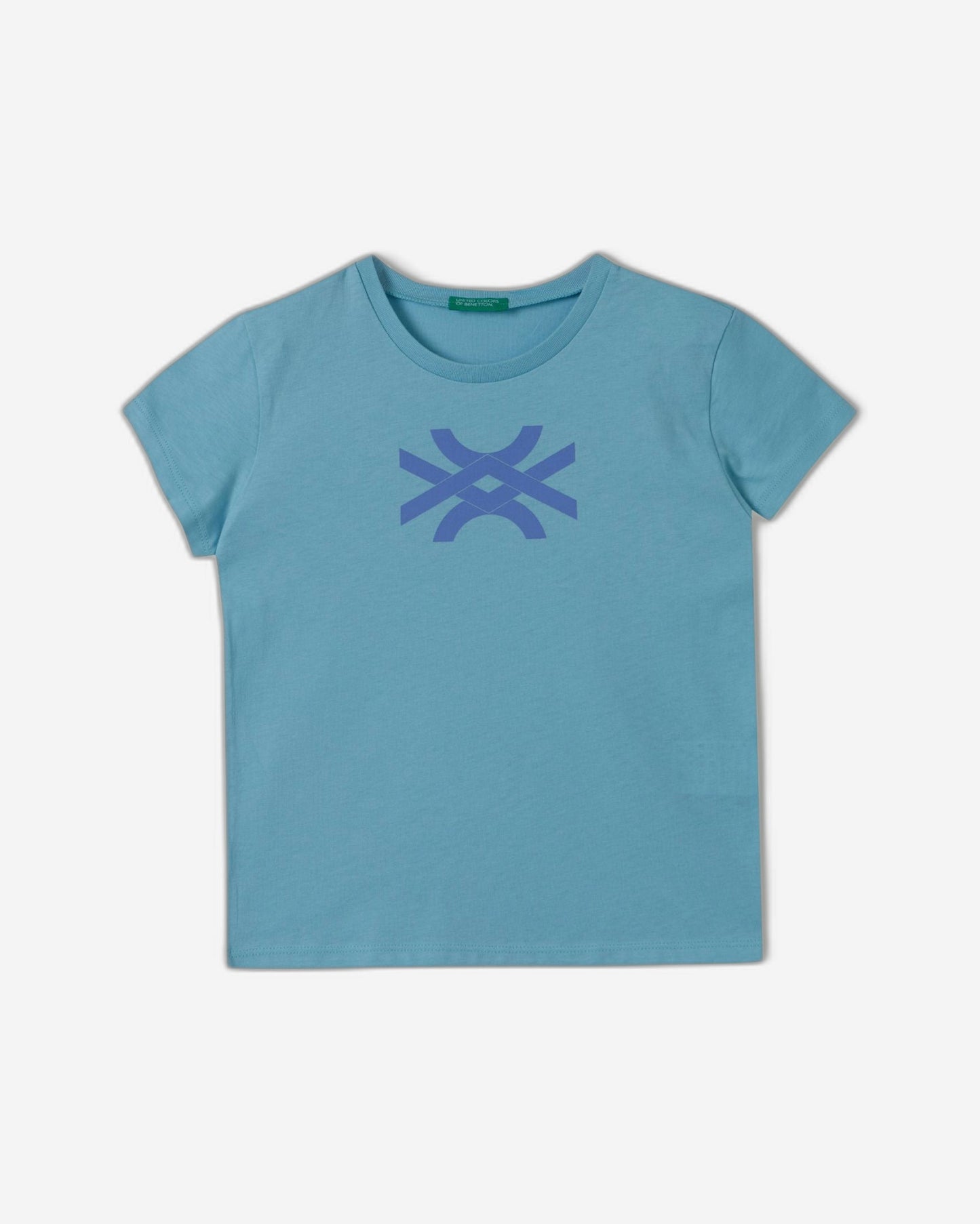 تي شيرت قطني 100% مع شعار