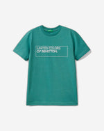 تي شيرت قطني 100% مع شعار