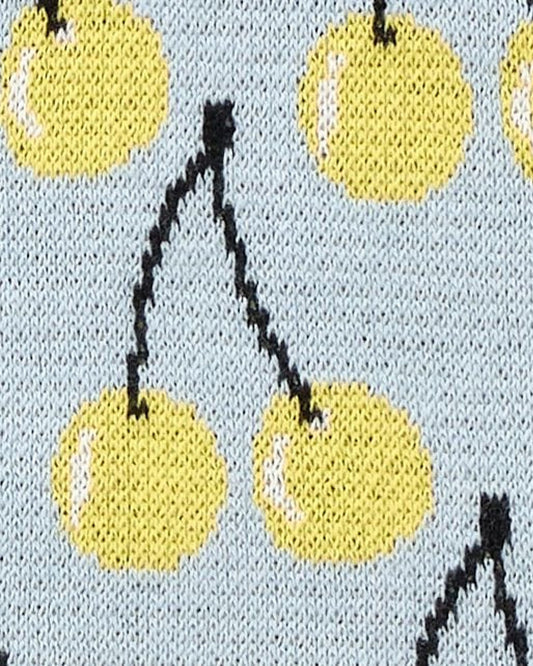 بنطال قصير بنقشة فاكهة