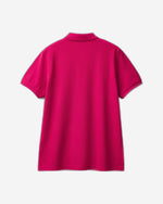 قميص بولو بأكمام قصيرة مصنوع من القطن بنسبة 100%