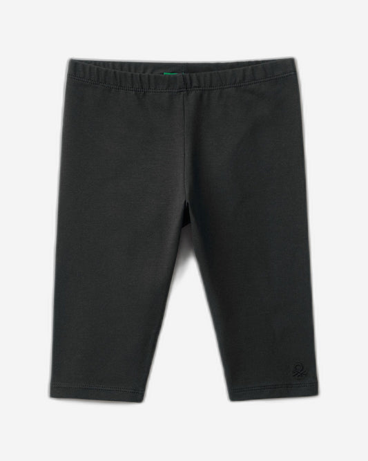 بنطال ضيق 3/4 من القطن المرن