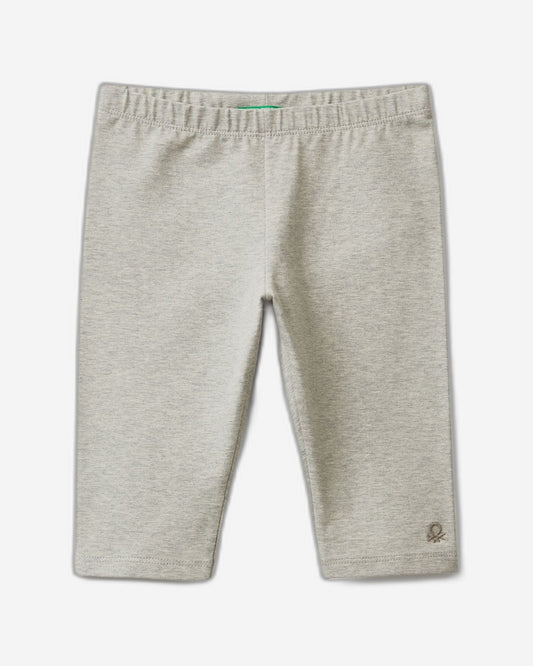 بنطال ضيق 3/4 من القطن المرن