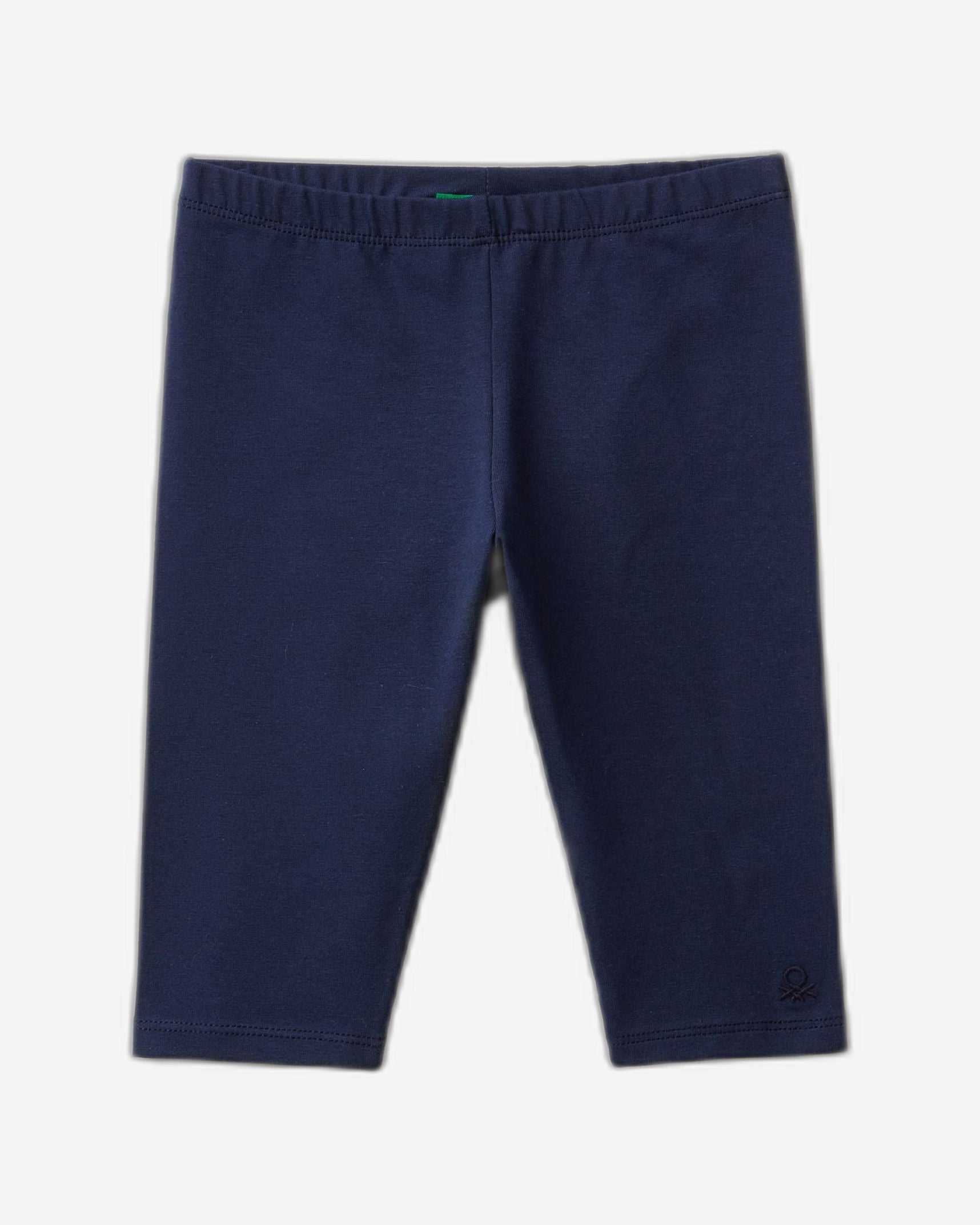 بنطال ضيق 3/4 من القطن المرن