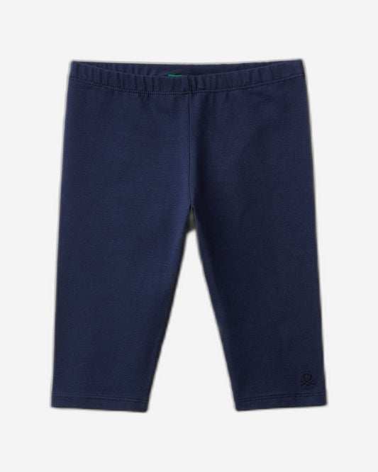 بنطال ضيق 3/4 من القطن المرن