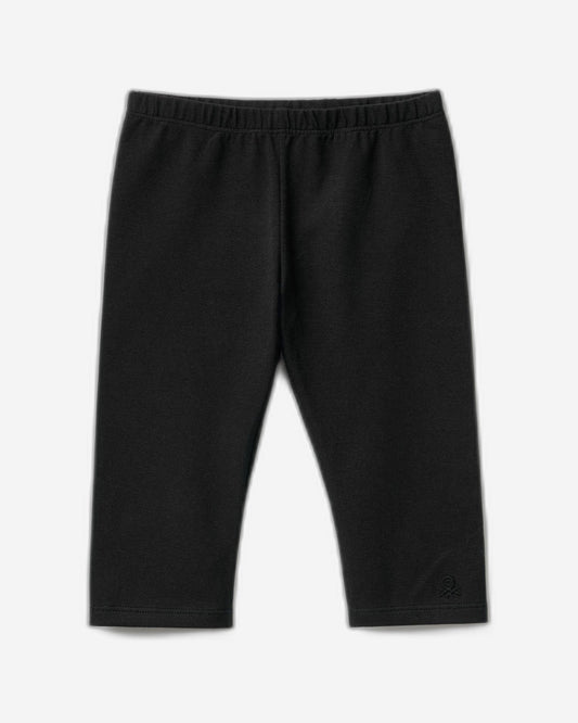 بنطال ضيق 3/4 من القطن المرن