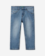 بنطال جينز ضيق "إيكو ريسايكل"