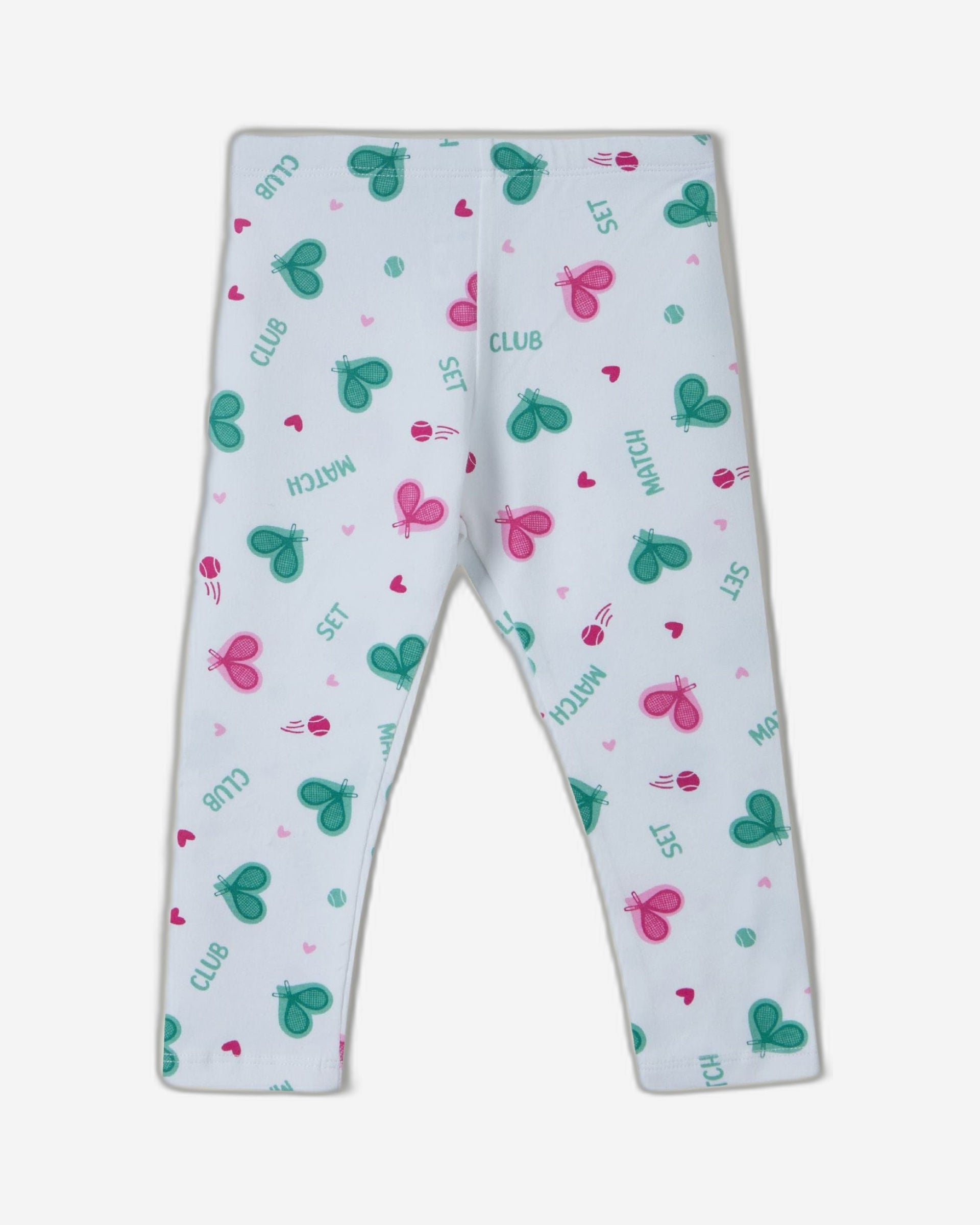 بنطال ضيق من القطن المرن بنقوش