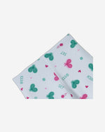 بنطال ضيق من القطن المرن بنقوش