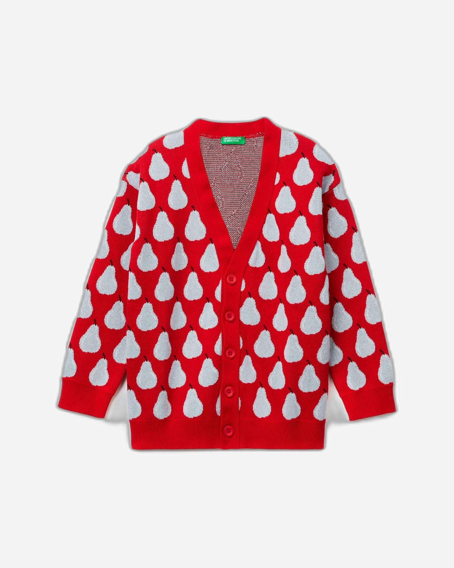 كارديجان بنقشة فاكهة