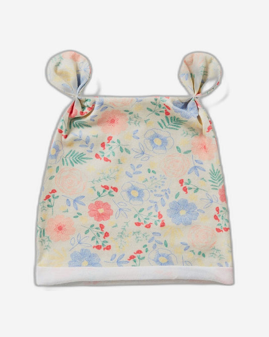 قبعة مطبوعة من القطن بنسبة 100%