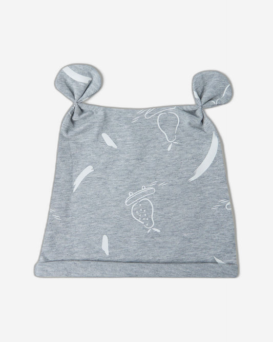 قبعة مطبوعة من القطن بنسبة 100%