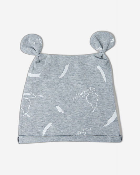 قبعة مطبوعة من القطن بنسبة 100%