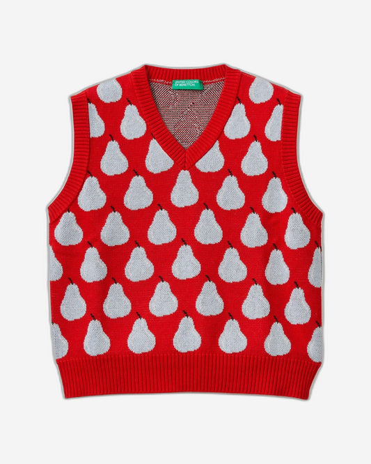 سترة بنقشة فاكهة