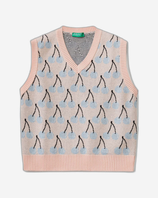 سترة بنقشة فاكهة