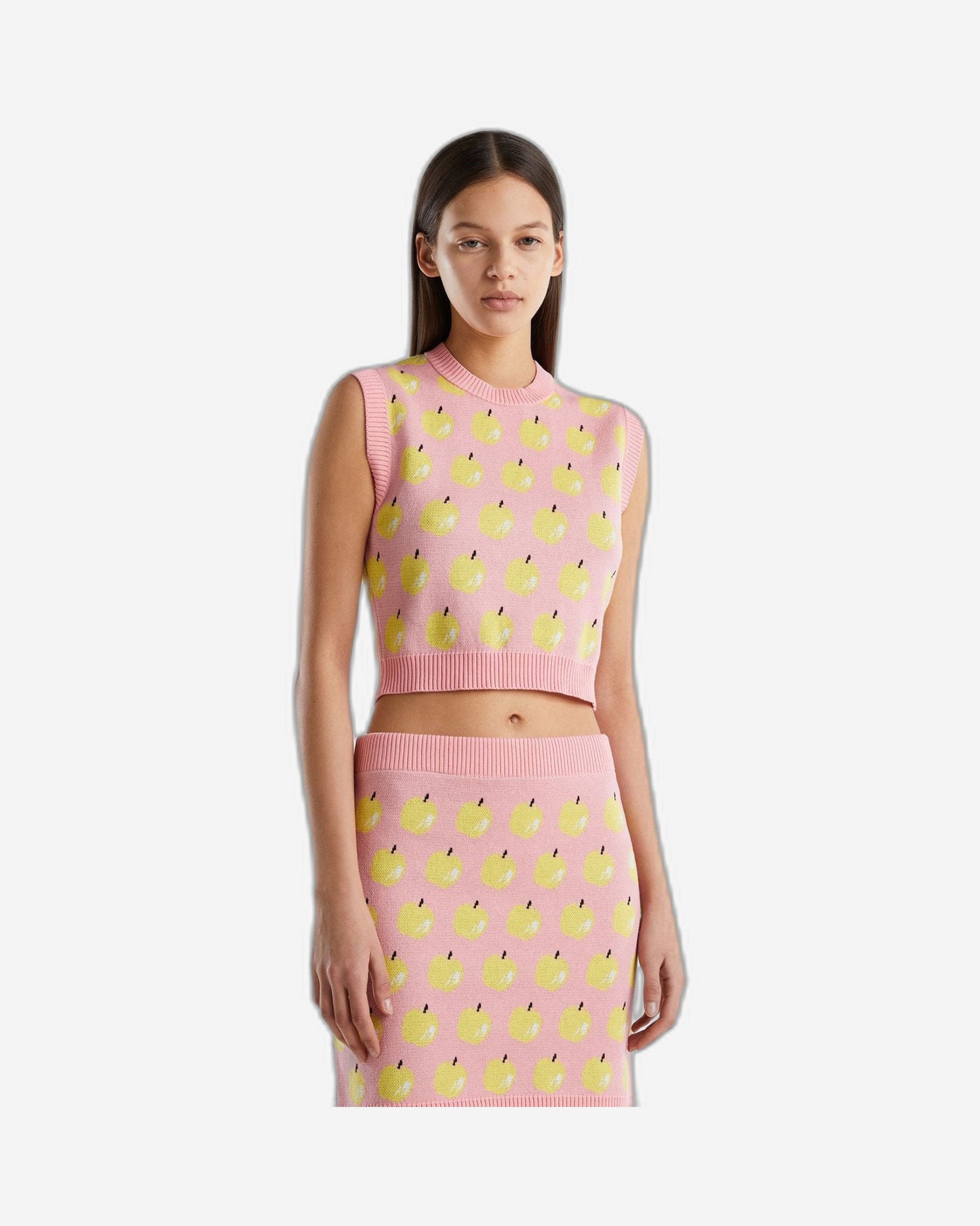 سترة بنقشة فاكهة