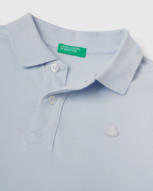 قميص بولو بقصّة Slim Fit مصنوع من القطن العضوي بنسبة 100%