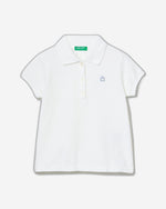 قميص بولو بقصّة عادية من القطن العضوي