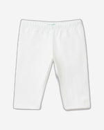 بنطال ضيق 3/4 من القطن المرن