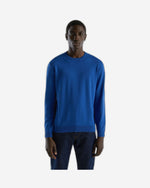 سترة برقبة دائرية مصنوعة من القطن بنسبة 100%