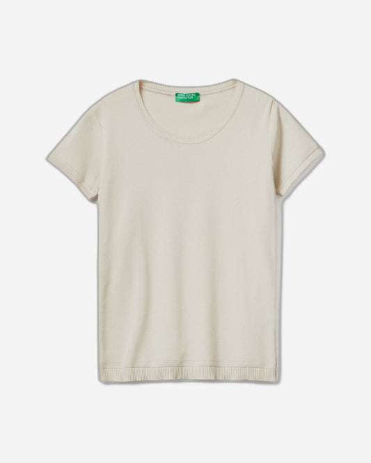 سترة بأكمام قصيرة من القطن بنسبة 100%