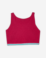 بلوزة قصيرة من خيوط البوكل