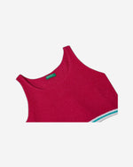 بلوزة قصيرة من خيوط البوكل