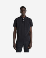 قميص بولو بأكمام قصيرة مصنوع من القطن بنسبة 100%