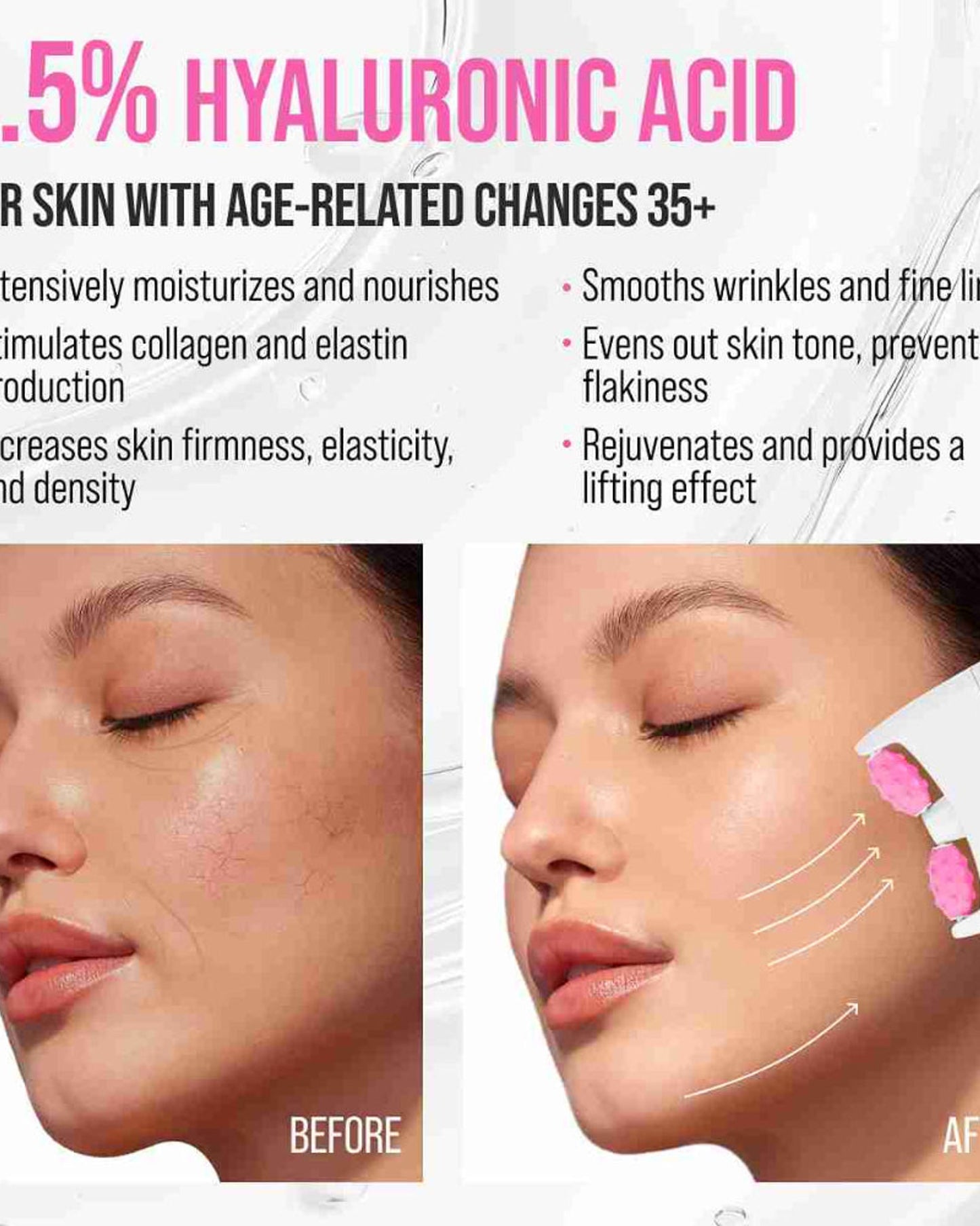 كريم ترطيب الوجه 7DAYS بحمض الهيالورونيك - مرطب كوري للعناية بالبشرة 40 مل