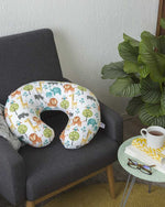 وسادة شيكو بوبي مع غطاء قطني للأطفال من عمر 0 أشهر فما فوق - غابة هادئة