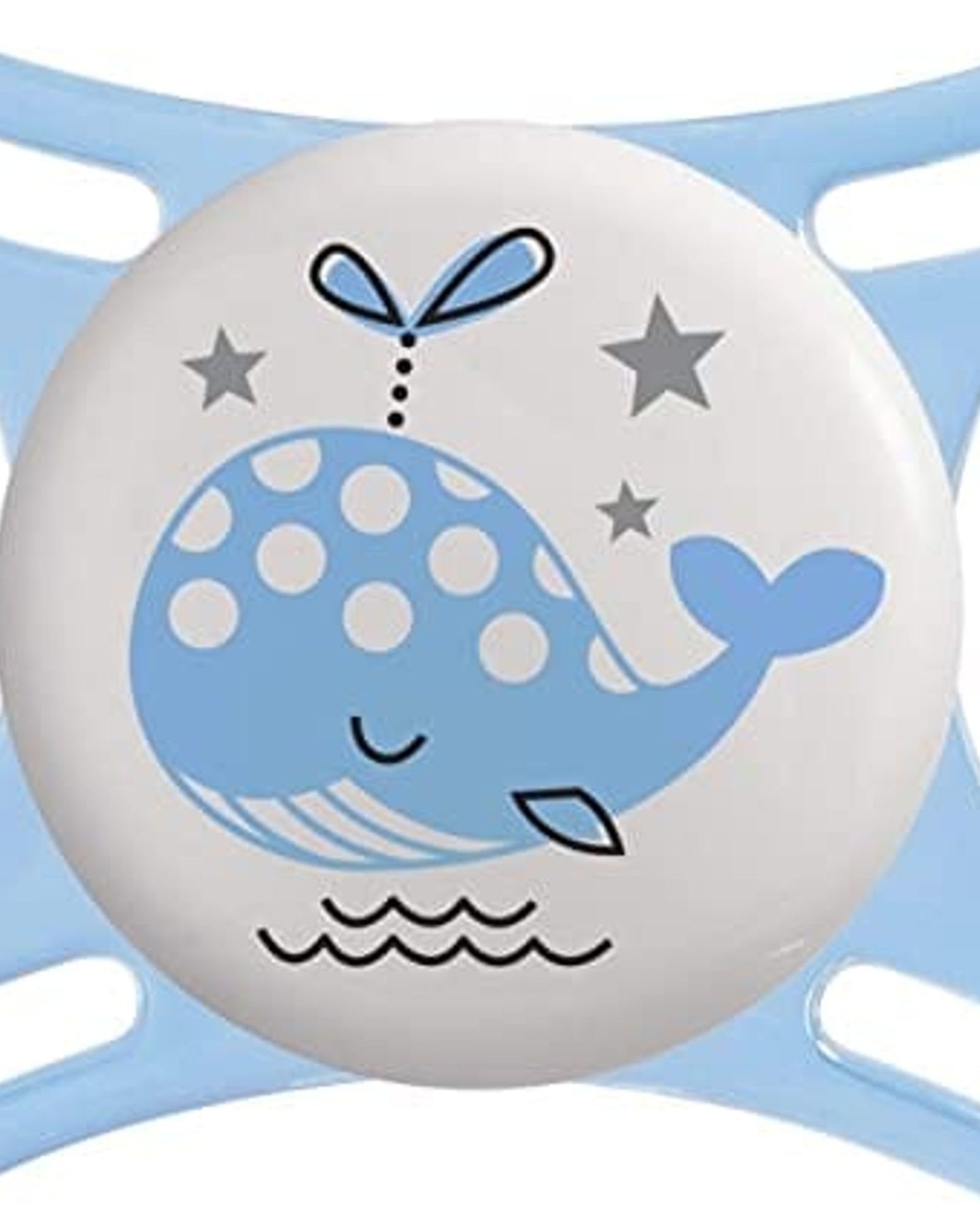 لهاية أطفال شيكو فيزيوفورما لايت سيليكون للأطفال من عمر 16 إلى 36 شهرًا، قطعتان، لومي نايت