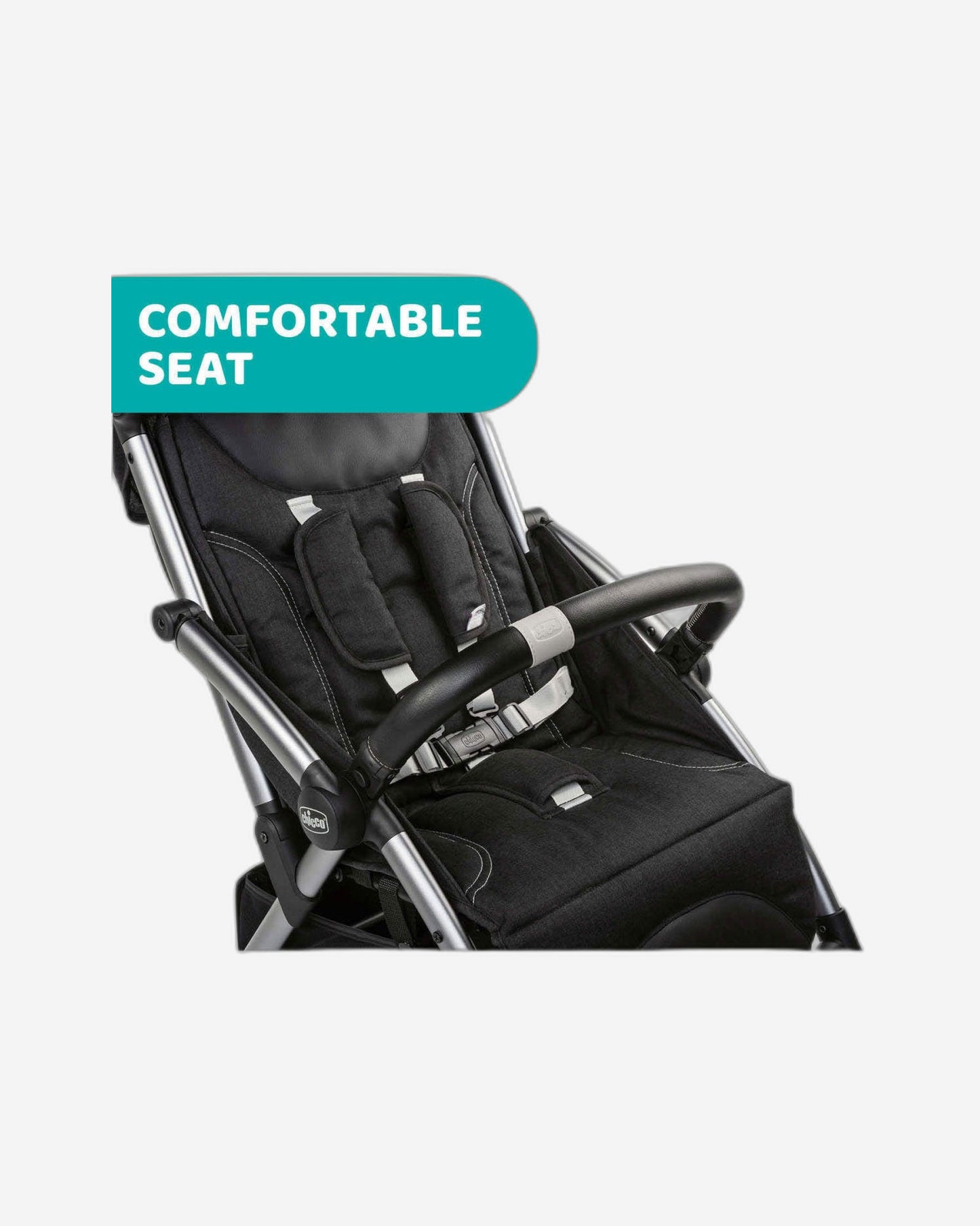 عربة أطفال جودي بلس سوداء Re-Lux-CH79877-56