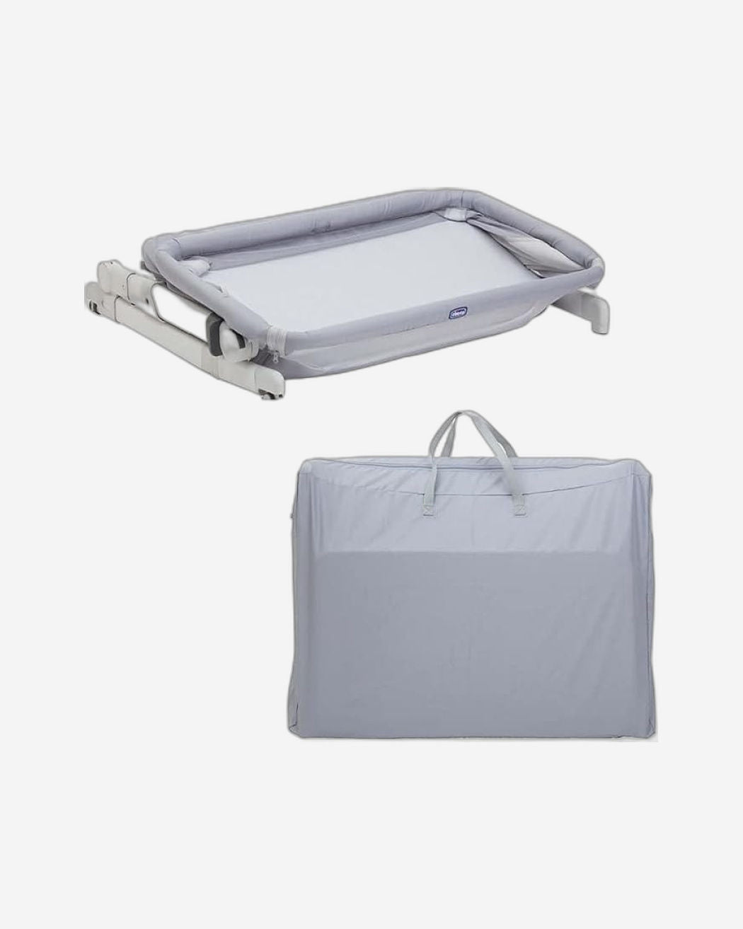 سرير الأطفال المشترك القابل للطي من Chicco Next2Me - رمادي ضبابي - CH79299-72