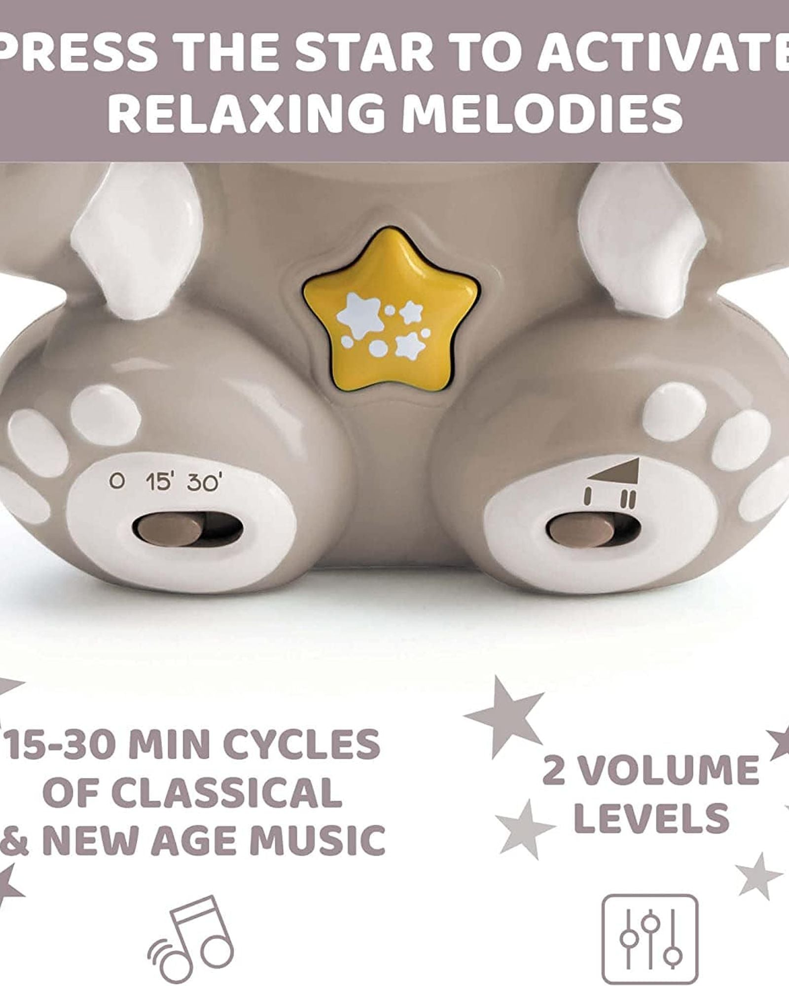 لعبة دب قوس قزح وردي