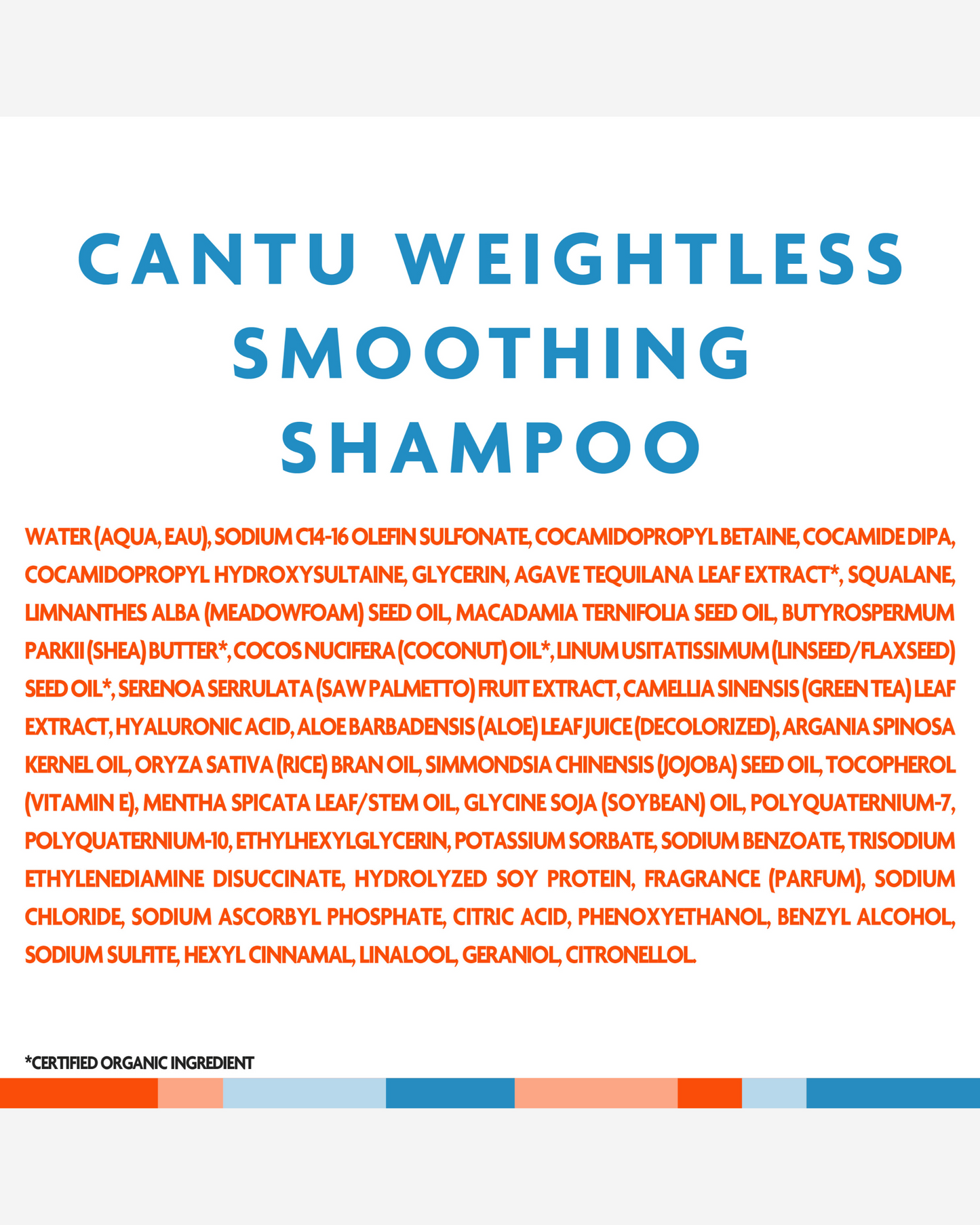 Cantu Weightless Shampoo 400Ml