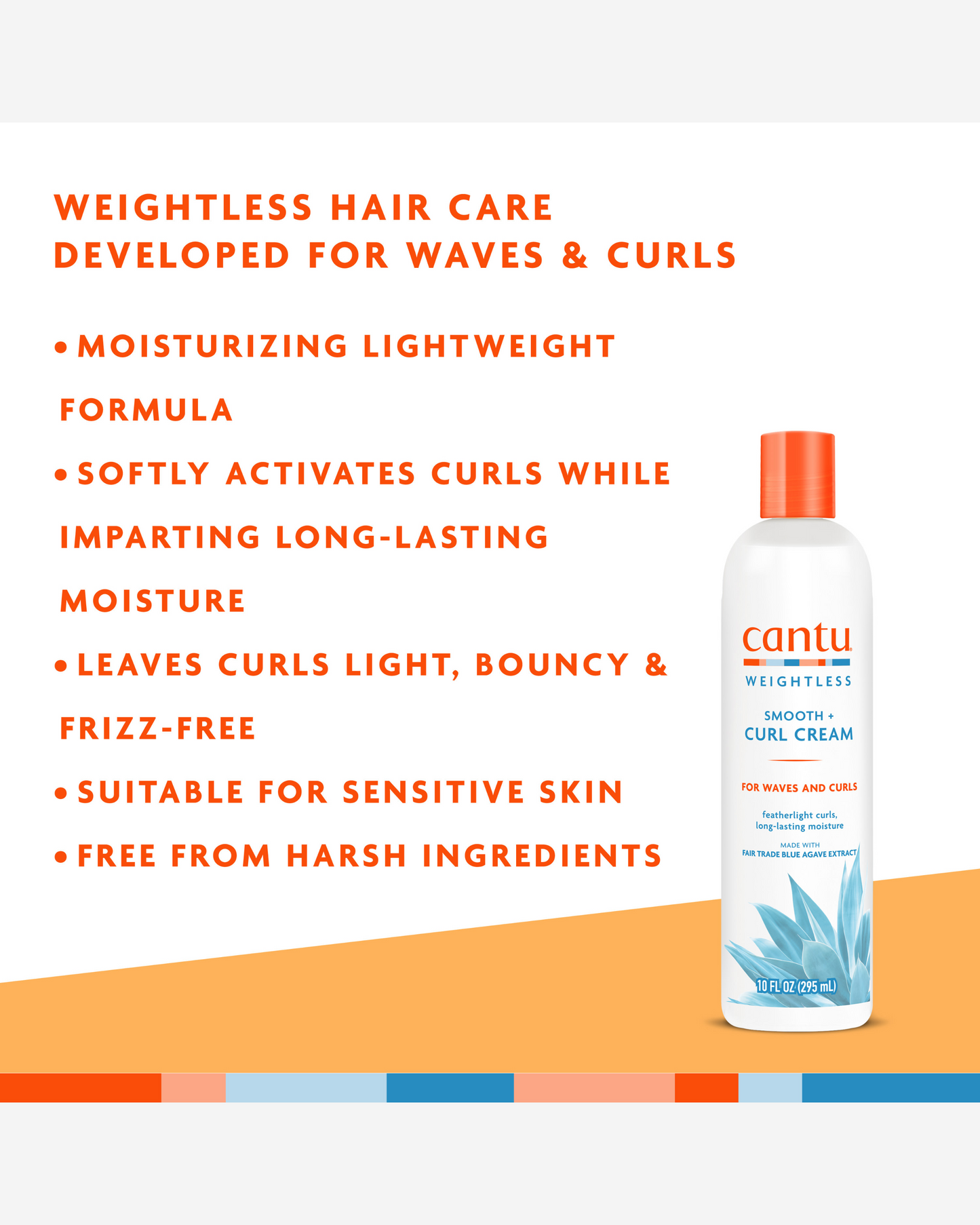 Cantu Weightless Curl Cream 295Ml