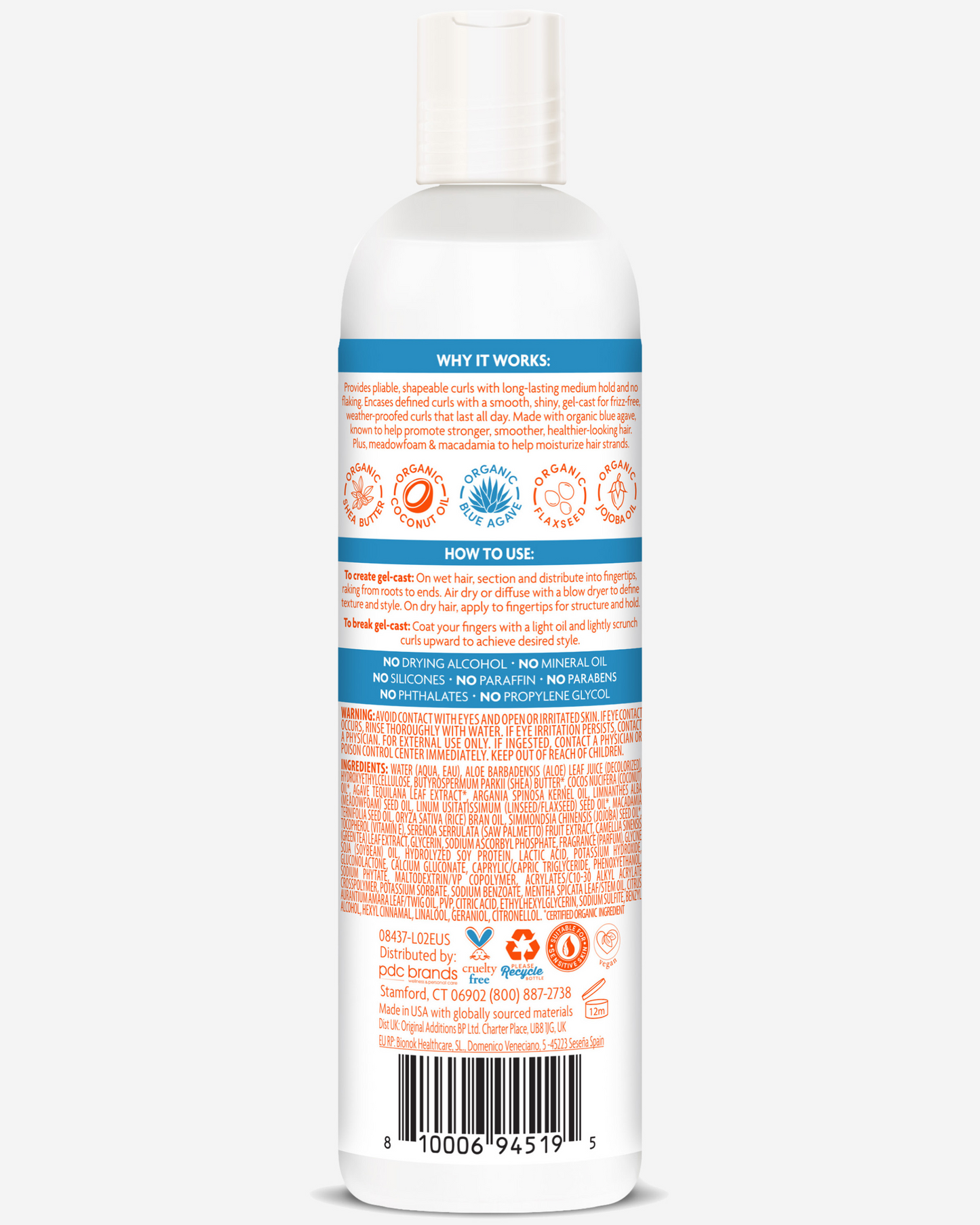 Cantu Weightless Hold Gel 295Ml