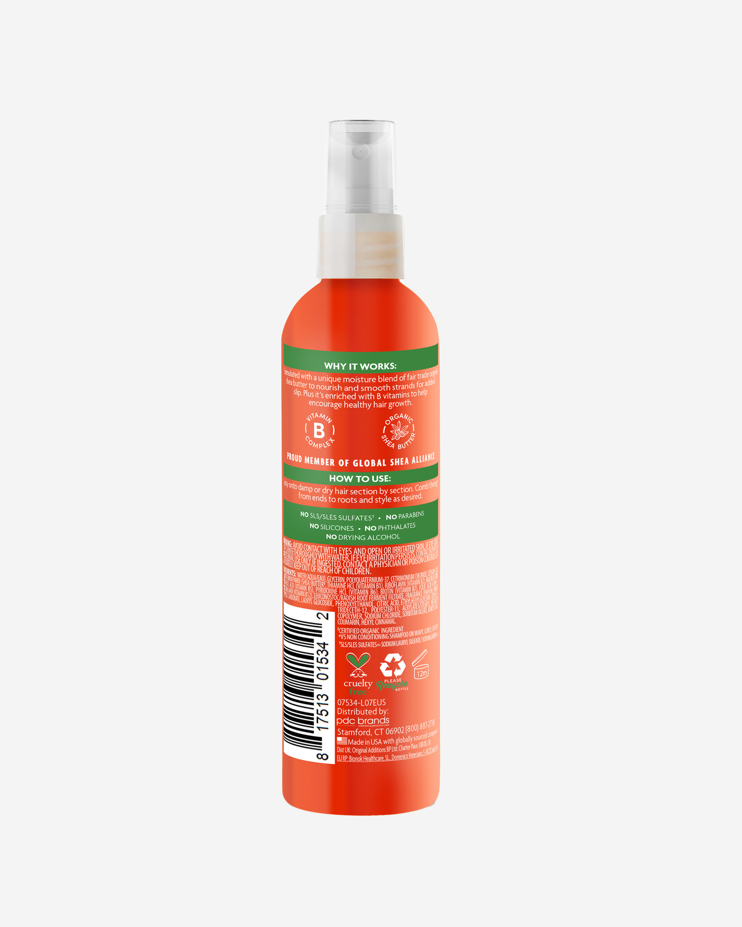 Cantu بخاخ فك تشابك الشعر 8 أونصة 236 مل