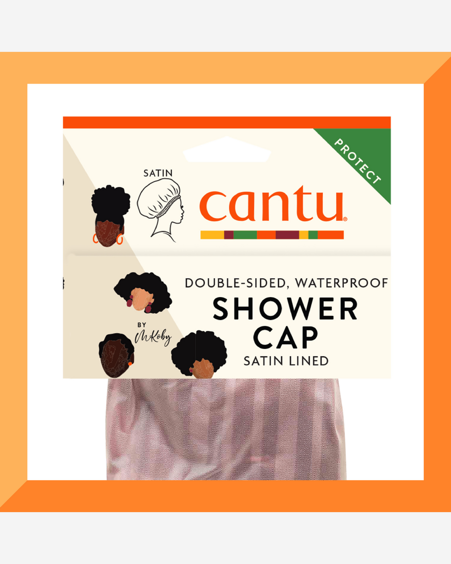 Cantu Shower Cap Satin Design