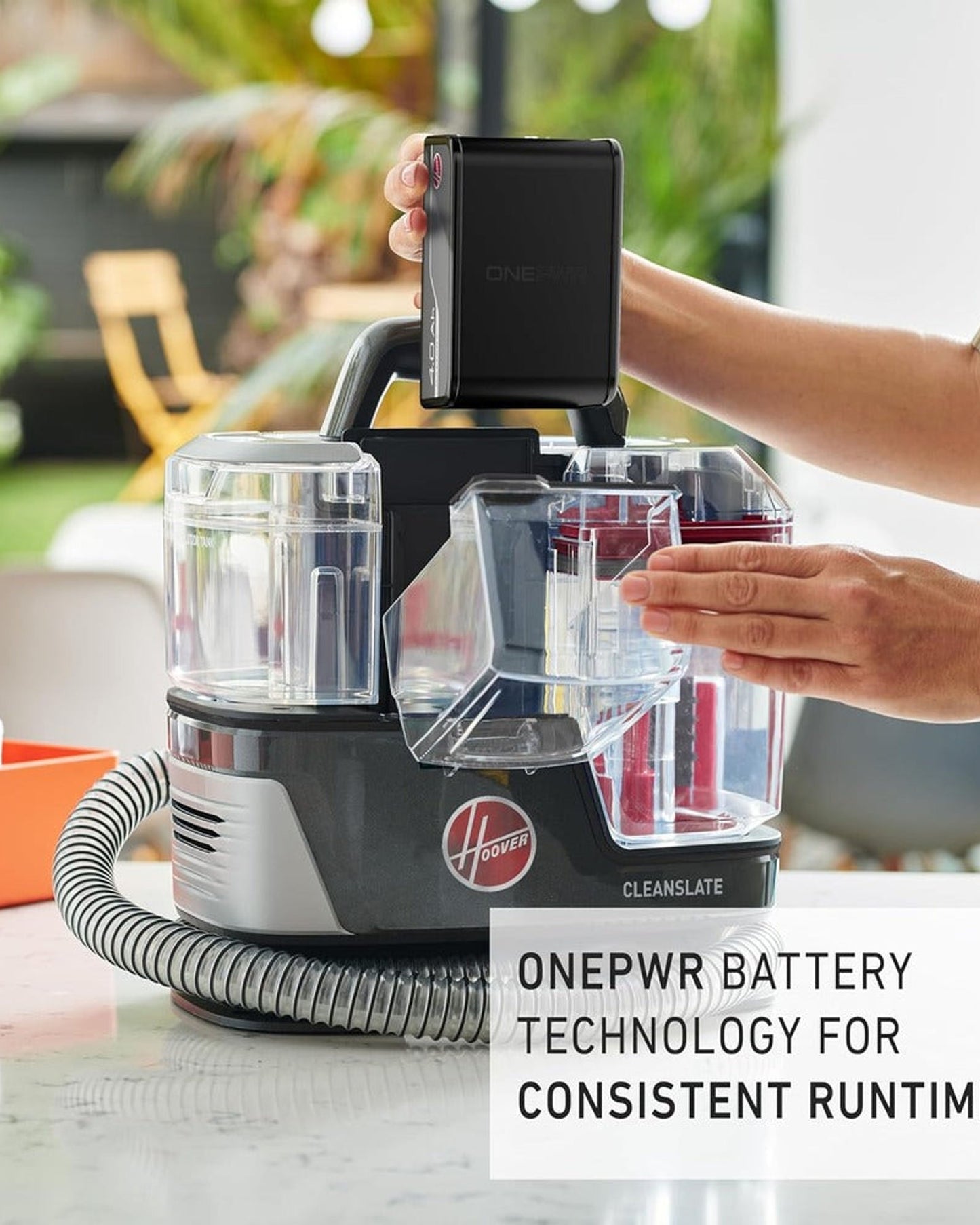 مكنسة هوفر Onepwr Cleanslate اللاسلكية CLSW-CSME