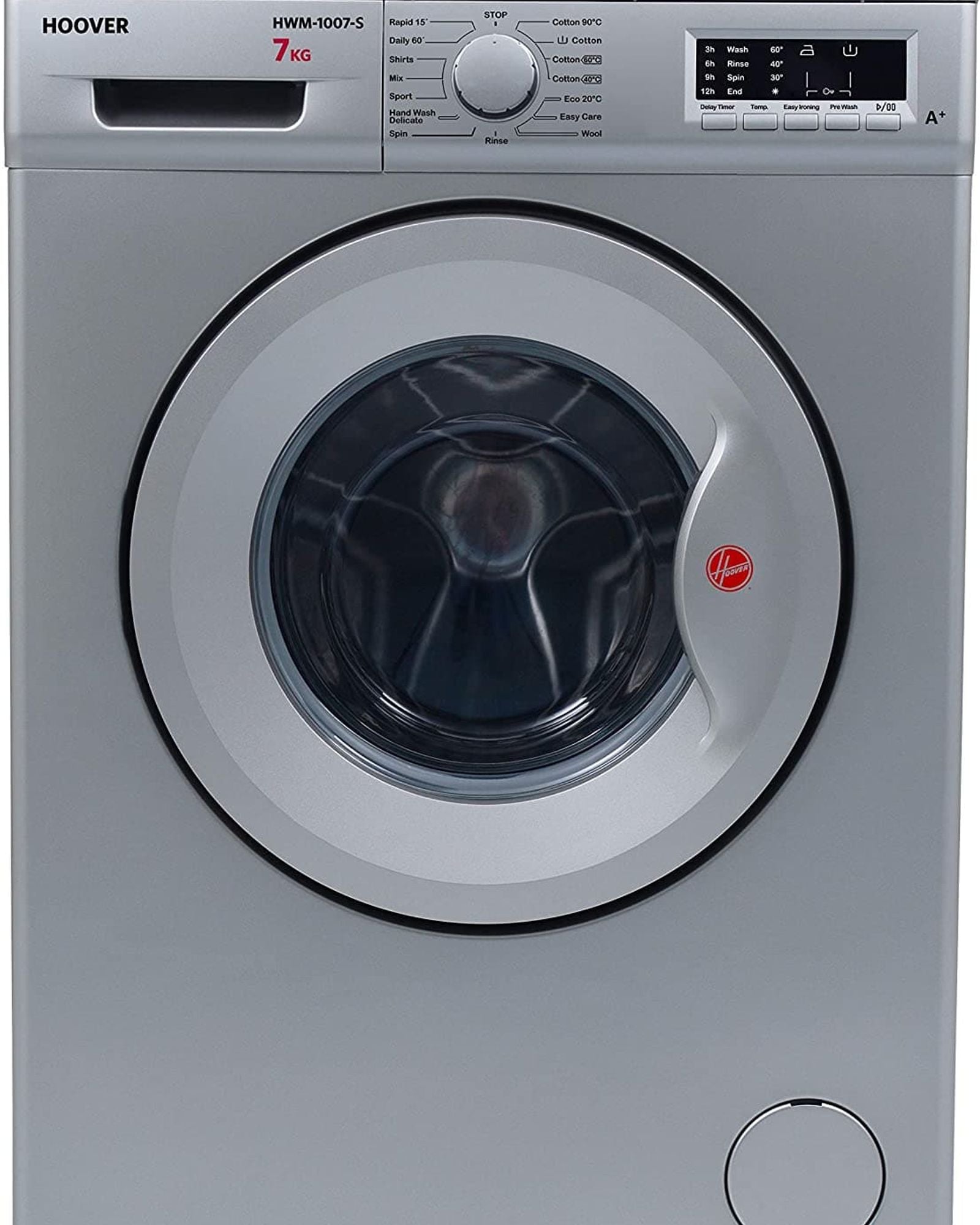غسالة هوفر ذات التحميل الأمامي سعة 7 كجم