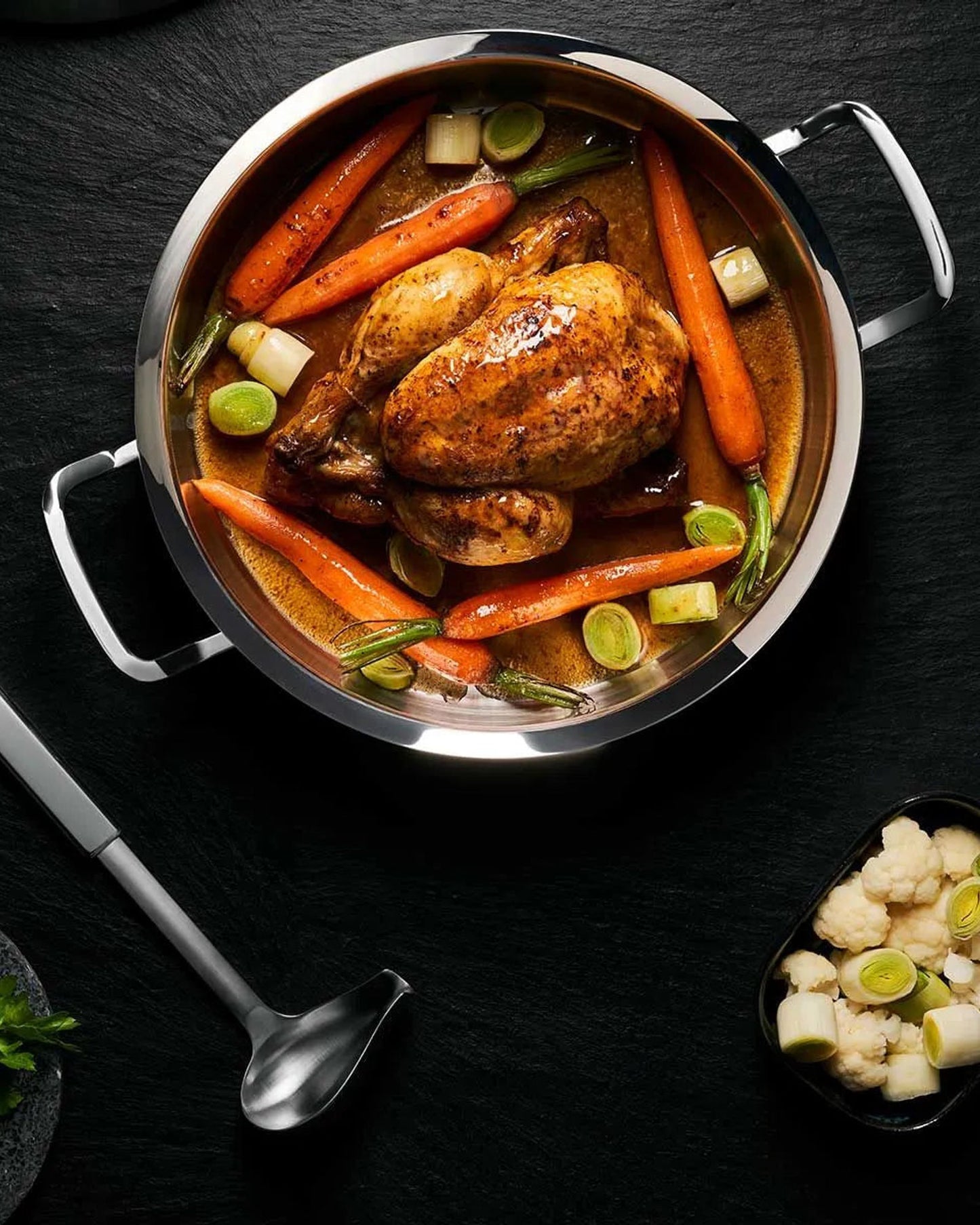 طاجن فيسلر الأصلي - مجموعة بروفي 20 سم مع غطاء معدني - 084-138-20-000/0