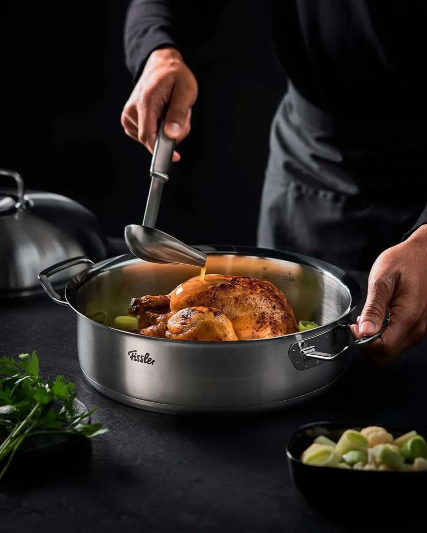 Fissler Original-Profi Collection 28cm High Dome Lid Roaster  4.8L