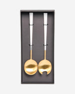 بيلو إينوكس نيو وايت جولد - طبق سلطة لشخصين - صندوق هدايا