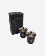 طقم أكواب روفاتي بولا الإمارات العربية المتحدة من الفولاذ المقاوم للصدأ، قطعتين - 175 مل