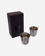 طقم أكواب روفاتي بولا الإمارات العربية المتحدة من الفولاذ المقاوم للصدأ، قطعتين - 85 مل