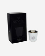 طقم أكواب روفاتي بولا الإمارات العربية المتحدة من الفولاذ المقاوم للصدأ، قطعتين - 85 مل