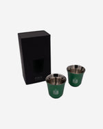 طقم أكواب روفاتي بولا الإمارات العربية المتحدة من الفولاذ المقاوم للصدأ، قطعتين - 85 مل